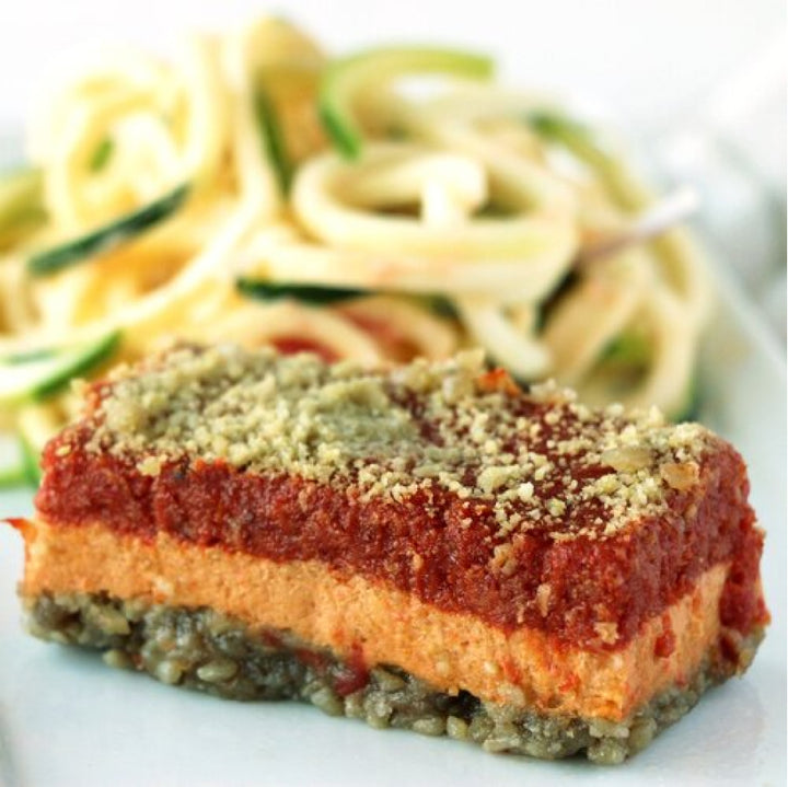 Pure Juice Cafe's Deep-Dish Pizza