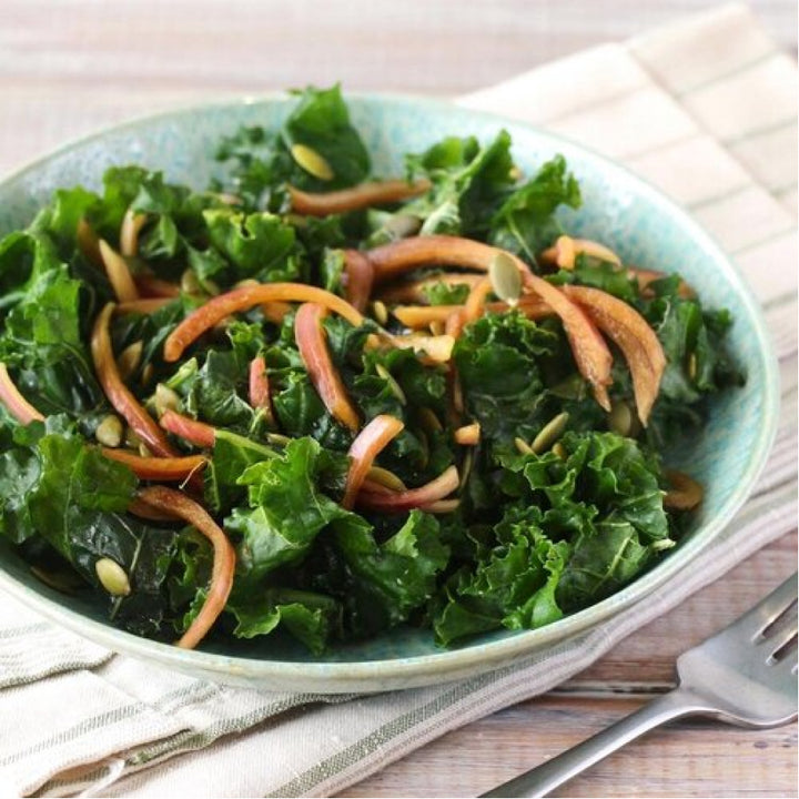 Pure Juice Cafe's fall kale salad