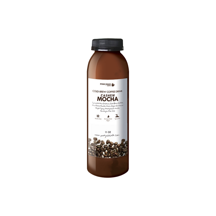 Pure Juice Cafe's Cashew Mocha Cold-Brew Coffee
