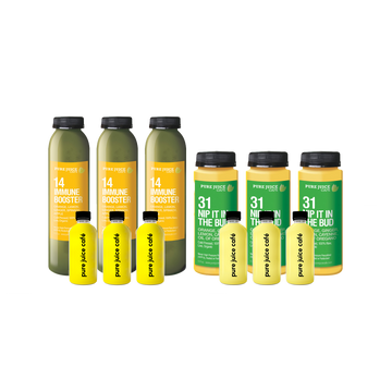 Pure Juice Cafe's Wellness Pack Cold-Pressed Juices